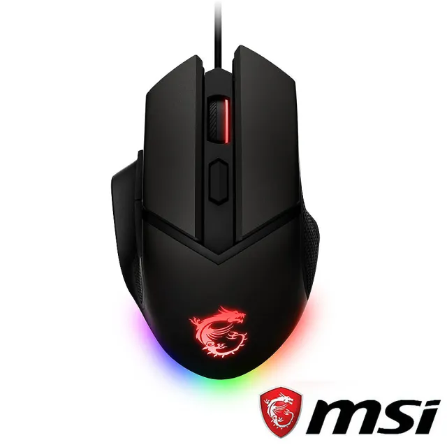 【MSI 微星】CLUTCH GM20 ELITE RGB電競滑鼠