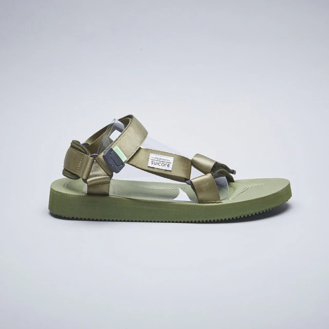 SUICOKE DEPA-CAB OG-022CAB 軍綠 抗菌內裡 尼龍 魔鬼氈 休閒涼鞋 SK21022CABOL