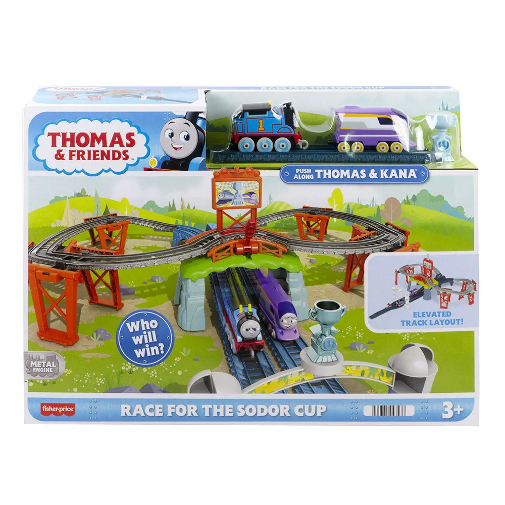 【Thomas and Friends 湯瑪士小火車】Sodor杯賽車賽