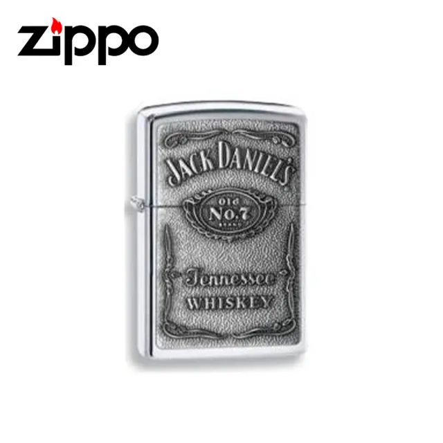 【Zippo】白蠟Jack Daniels威士忌(250JD427)