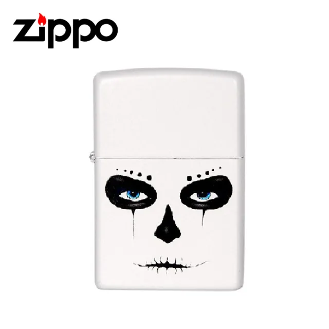 【Zippo】白面罩 打火機(28828)