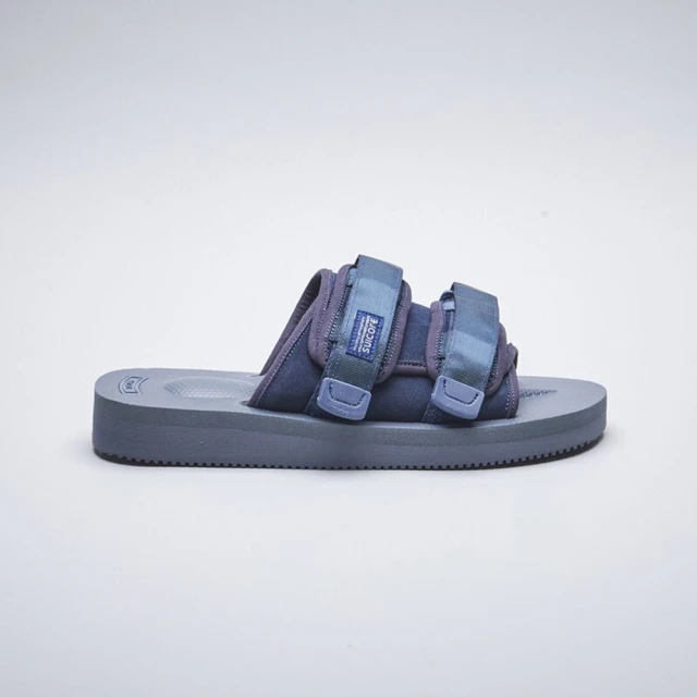 【SUICOKE】MOTO-VS OG-056VS 深藍 麂皮 魔鬼氈 拖鞋 VIBRAM 黃金大底 SK21056VSNY