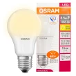 【Osram 歐司朗】8.5W 2入組LED晝光色/自然色/燈泡色 任選(E27省電燈泡 小口徑燈泡 發光角度更大)