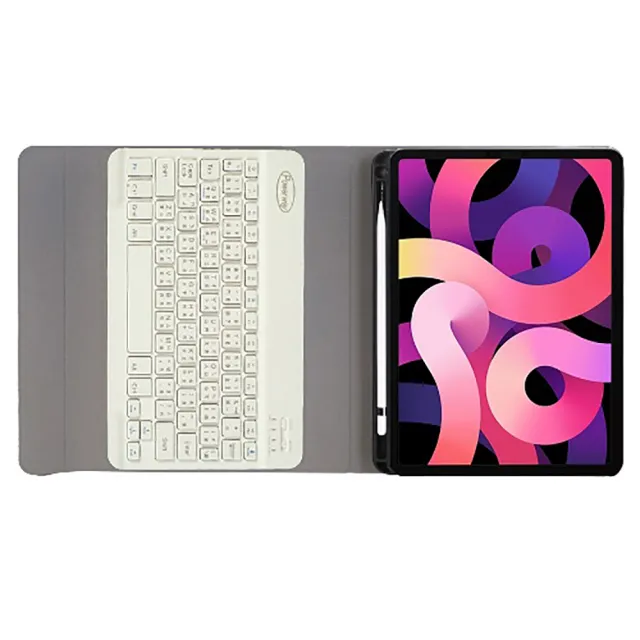 Powerway For iPad 10.9吋平板專用時座型藍牙鍵盤/皮套(Air5/Air4)