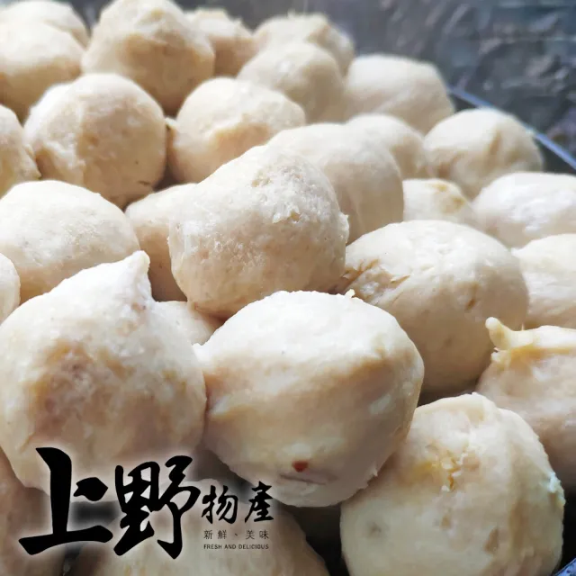 【上野物產】脆爽鱈魚丸 5包(240g±10%/約20顆/包)