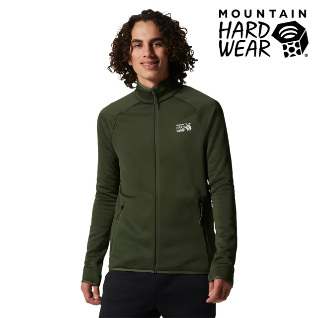 【Mountain Hardwear】Polartec Power Stretch Pro Jacket 保暖刷毛立領外套 男款 盛榆綠 #1993441