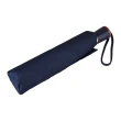 【LONGCHAMP】LONGCHAMP PAEAPLUIE HOMME刺繡LOGO自動摺疊傘(海軍藍x紅)
