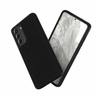 【RHINOSHIELD 犀牛盾】Samsung Galaxy S21 FE SolidSuit 碳纖維紋路防摔背蓋手機保護殼(原廠出貨)