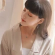 【MIESTILO】日冕｜白鋼耳環(歐美風格 圈圈耳環 抗敏親膚)