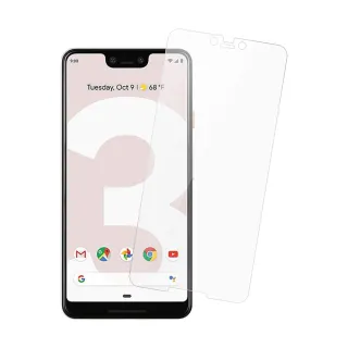 Google Pixel 3 xl 6.3吋 高清透明9H玻璃鋼化膜手機保護貼(3入 Pixel3xl保護貼 Pixel3xl鋼化膜)