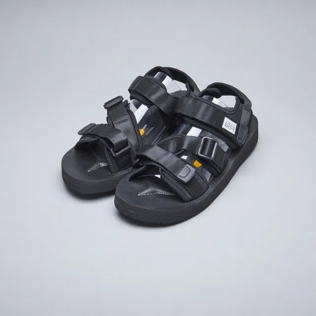 【SUICOKE】KISEE-V OG-044V 黑色 魔鬼氈 VIBRAM 黃金大底 斜帶 涼鞋 SK22044VBK