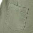 【PLAYBOY】前貼袋彈性棉質短褲(軍綠色)