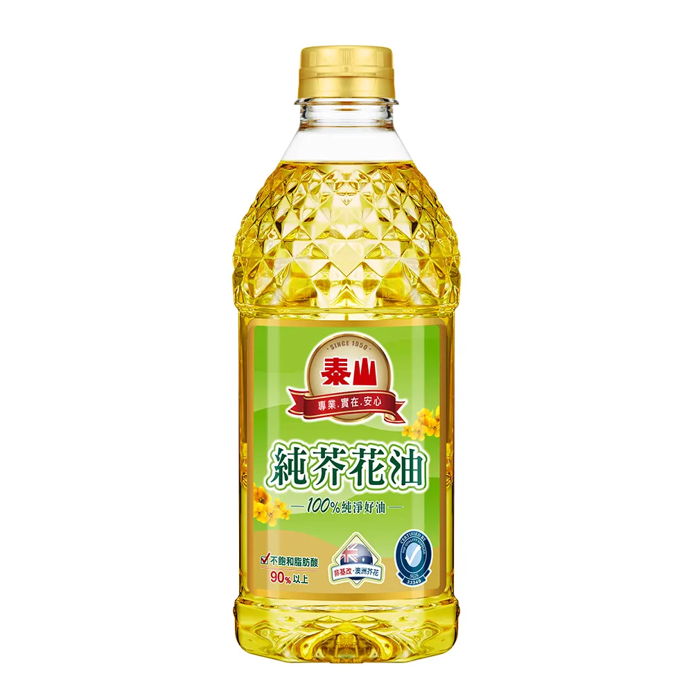 【泰山】純芥花油 1.5L 6入/箱