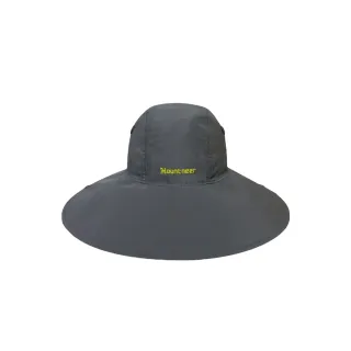 【Mountneer 山林】透氣抗UV大盤帽-灰色-11H25-07(防曬帽/機能帽/遮陽帽/休閒帽)