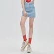 【BRAPPERS】女款 Boy friend系列-全棉膝上短裙(淺藍)