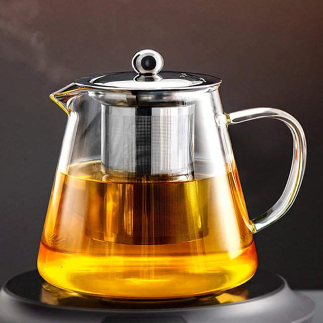 【EDISH】大容量304耐熱玻璃泡茶壺