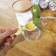 【小禮堂】Disney 迪士尼 小熊維尼 造型塑膠計量湯匙 《黃款》(平輸品)