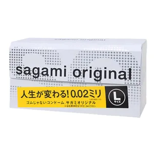 【Dr. 情趣】相模Sagami 002超激薄保險套 L加大12入/盒