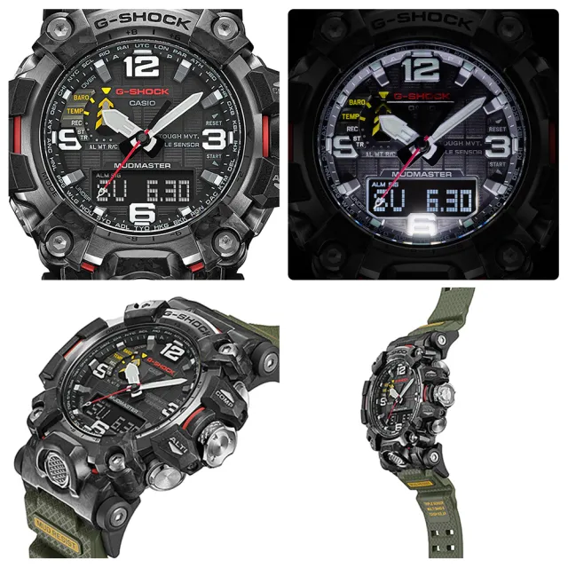 CASIO 卡西歐】G-SHOCK MUDMASTER太陽能泥人錶(GWG-2000-1A3/速