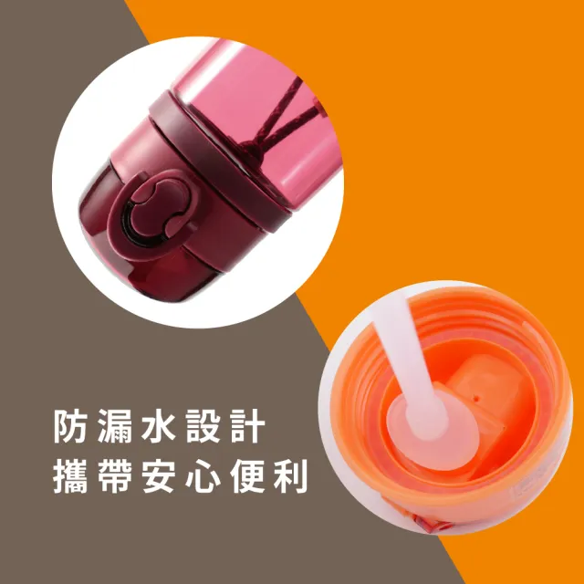【Cool Gear 酷樂】兒童鞋型防撞墊彈蓋吸管式水壺700ml(彈蓋吸管式)
