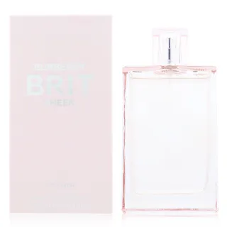 【BURBERRY 巴寶莉】Brit Sheer 粉紅風格女性淡香水 EDT 100ml(新版 平行輸入)