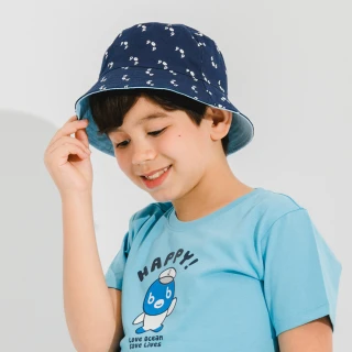 【Hang Ten】配件-Big Blue雙面戴兒童遮陽帽(藍)