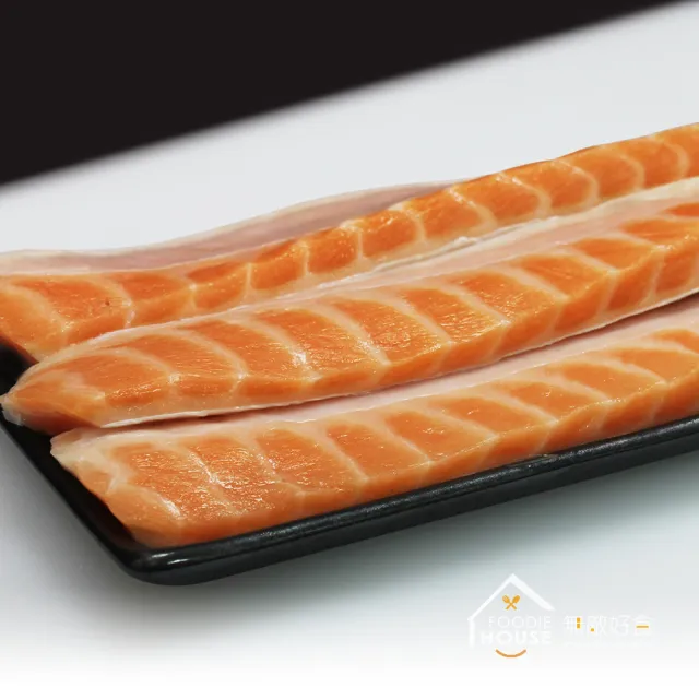 【無敵好食】新鮮鮭魚肚條 x6盒(300g/盒)