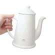 【小禮堂】Disney 迪士尼 米奇 陶瓷茶壺 670ml 《昭和喫茶館》(平輸品)