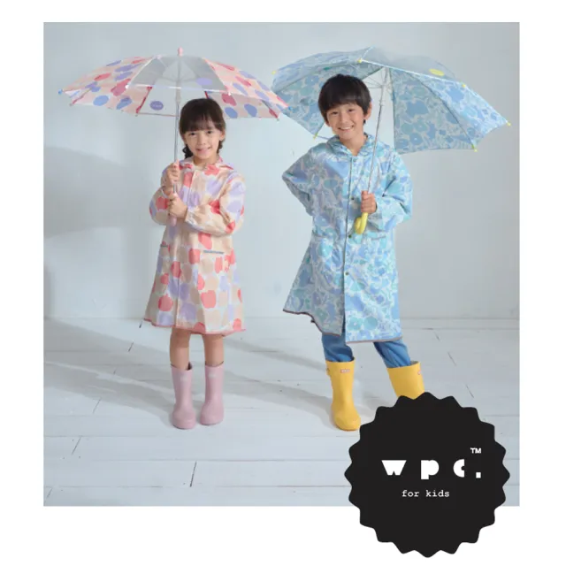 【w.p.c】空氣感兒童雨衣/超輕量防水風衣 附收納袋(動物奇緣L)