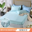 【Betrise】銀離子防蹣抗菌天絲刺繡素色涼被床包組(單/雙/加/特均價) 涼被/冷氣毯