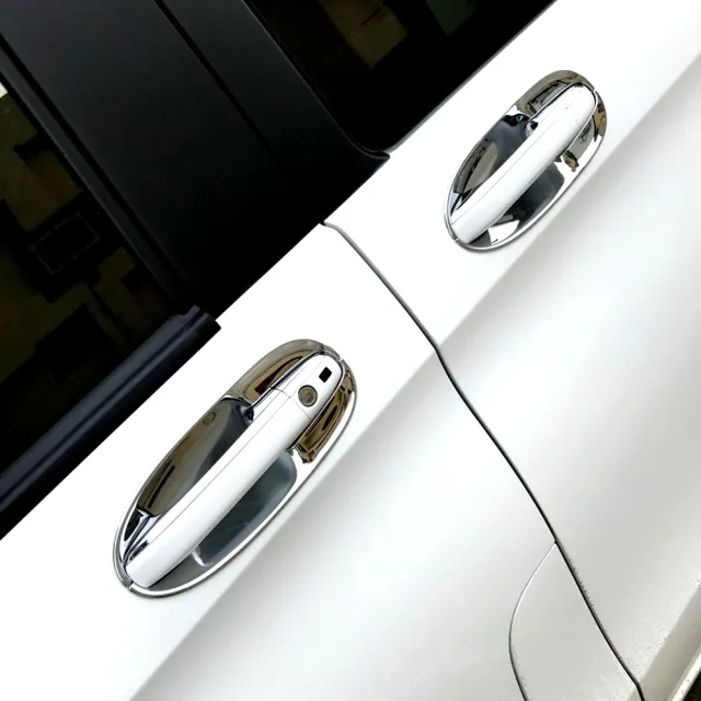 【IDFR】Benz 賓士 V-W447 2015~on 鍍鉻銀 車門防刮門碗 內襯保護貼片(防刮門碗 內碗 內襯 門拉手貼片)