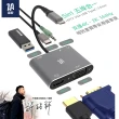 【ZA喆安】5合1 Type C Hub集線多功能USB轉接器(M1/M2 MacBook/平板/筆電 Type-C Hub電腦周邊)