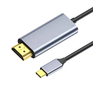【台灣霓虹】4Kx2K Type-C公轉HDMI公1.8米轉接線
