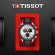 【TISSOT 天梭 官方授權】PRS516 CHRONOGRAPH 三眼計時腕錶 / 45mm 禮物推薦 畢業禮物(T1316171603200)