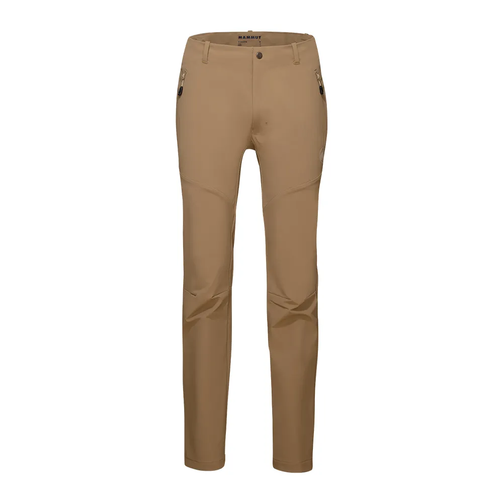 【Mammut 長毛象】Trekkers 3.0 Pants AF Men 健行防潑水長褲 深沙褐 男款 #1021-00800