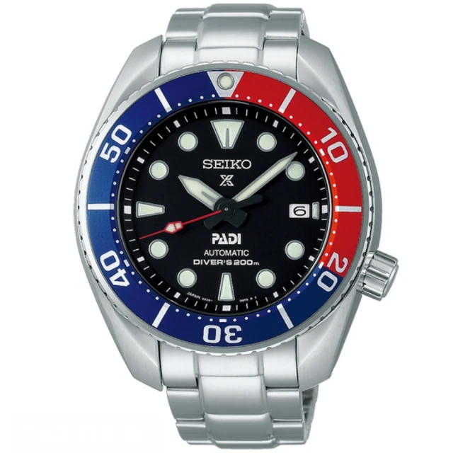 【SEIKO 精工】PROSPEX系列 PADI特別款 防水200米 潛水機械腕錶  SK044 母親節 禮物(SPB181J1/6R35-00R0R)