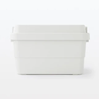 【MUJI 無印良品】耐壓收納箱/大