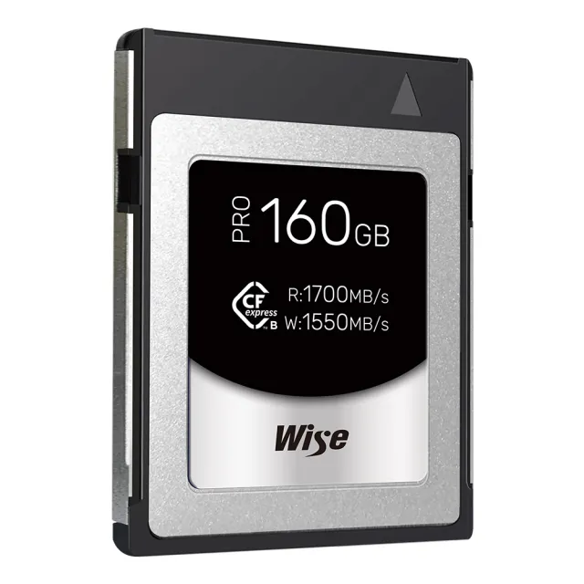 【Wise 裕拓】160G 160GB 1700MB/S CFexpress Type B PRO 高速記憶卡(公司貨 CFX-B160P 適用Z9 1DX3 D6)