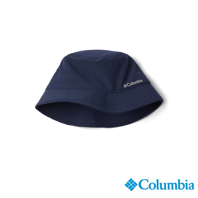 【Columbia 哥倫比亞 官方旗艦】中性 - 素色漁夫帽 - 深藍(UCU95350NY  / 2022年春夏商品)