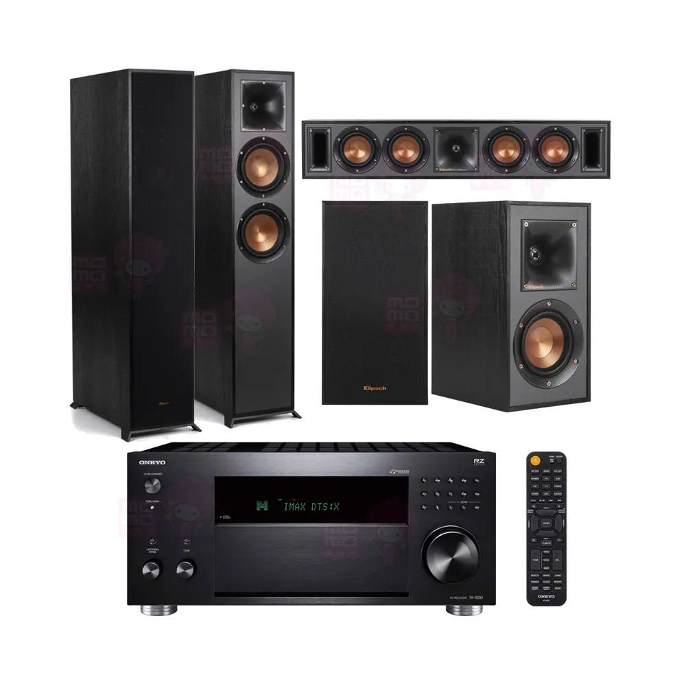 【ONKYO】TX-RZ50+R-625FA+R-34C+R-41M(9.2聲道A/V 環繞擴大機+主喇叭+中置+環繞)