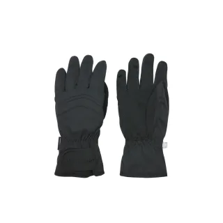 【Mountneer 山林】Primaloft防水彈性手套-黑色-12G03-01(機車手套/保暖手套/防曬手套/觸屏手套)