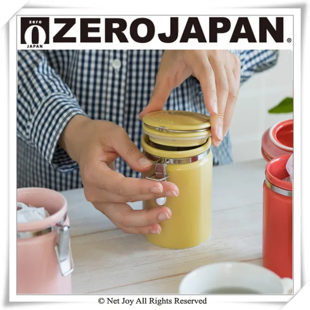 【ZERO JAPAN】圓型密封罐350cc(桃子粉)