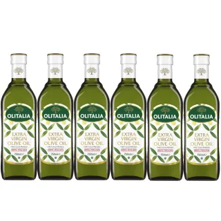 【Olitalia奧利塔】特級初榨橄欖油禮盒組(750mlx6瓶)