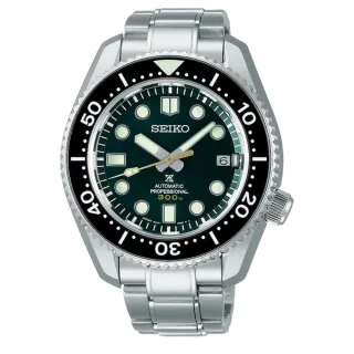 【SEIKO 精工】創業140周年紀念款 陶瓷錶圈 潛水機械腕錶  SK044 母親節 禮物(SLA047J1/8L35-01E0G)