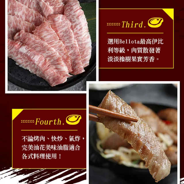 【享吃肉肉】西班牙手切伊比利松阪豬5包(200g±10%/包)