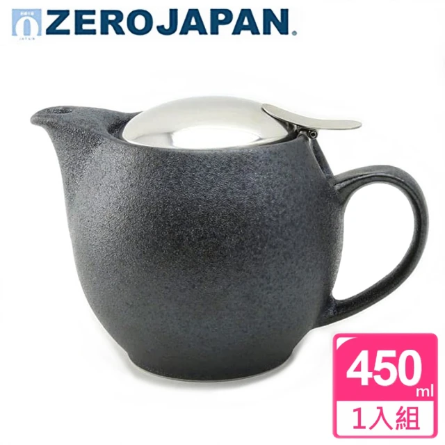 【ZERO JAPAN】典藏陶瓷不鏽鋼蓋壺450cc(水晶銀)