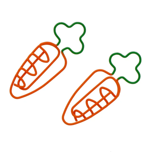 【sun-star】PICTOME系列 造型迴紋針 胡蘿蔔(文具雜貨)