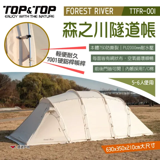 【TOP&TOP】FOREST RIVER 森之川隧道帳(TTFR-001)