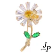 【Jpqueen】小清新雛菊花朵胸針別針(圖片色)