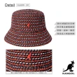 【KANGOL】MAZE 漁夫帽(黑紅色)
